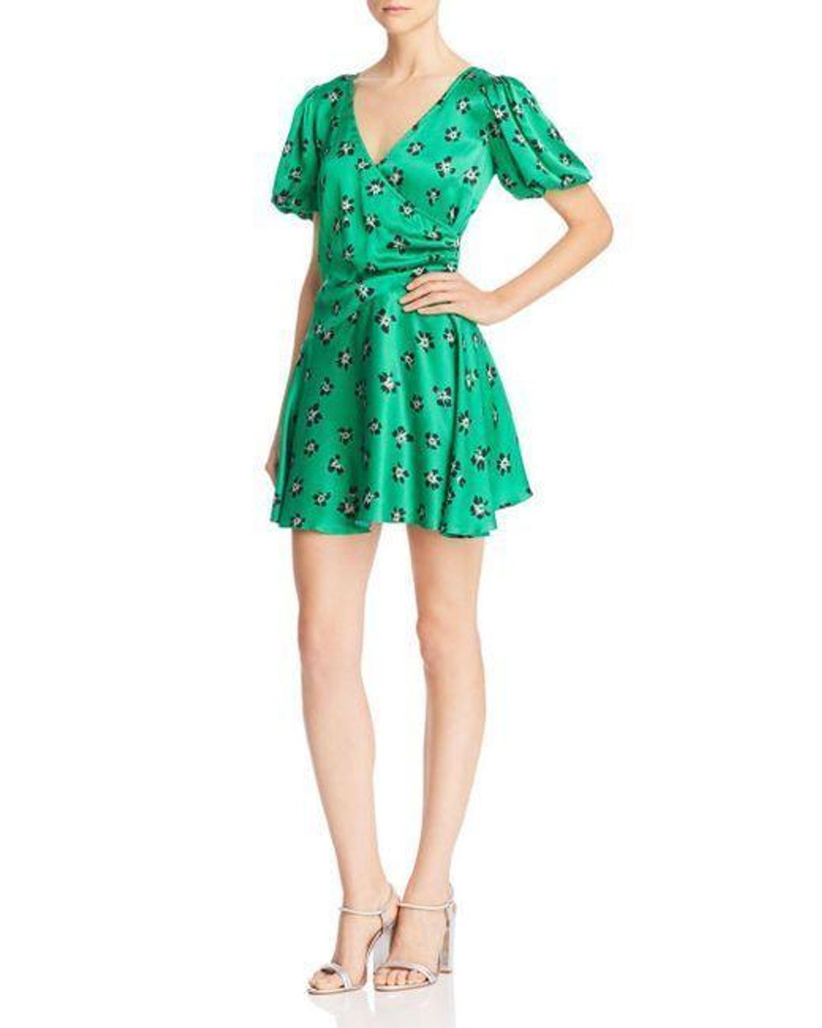 Bec & Bridge Tropicana Mini Dress Green Size 8 - Image 4