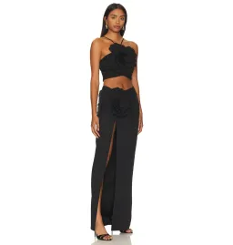 Lovers + Friends Artemis Gown in Black Size AU 6 for rent on The Volte - image 2