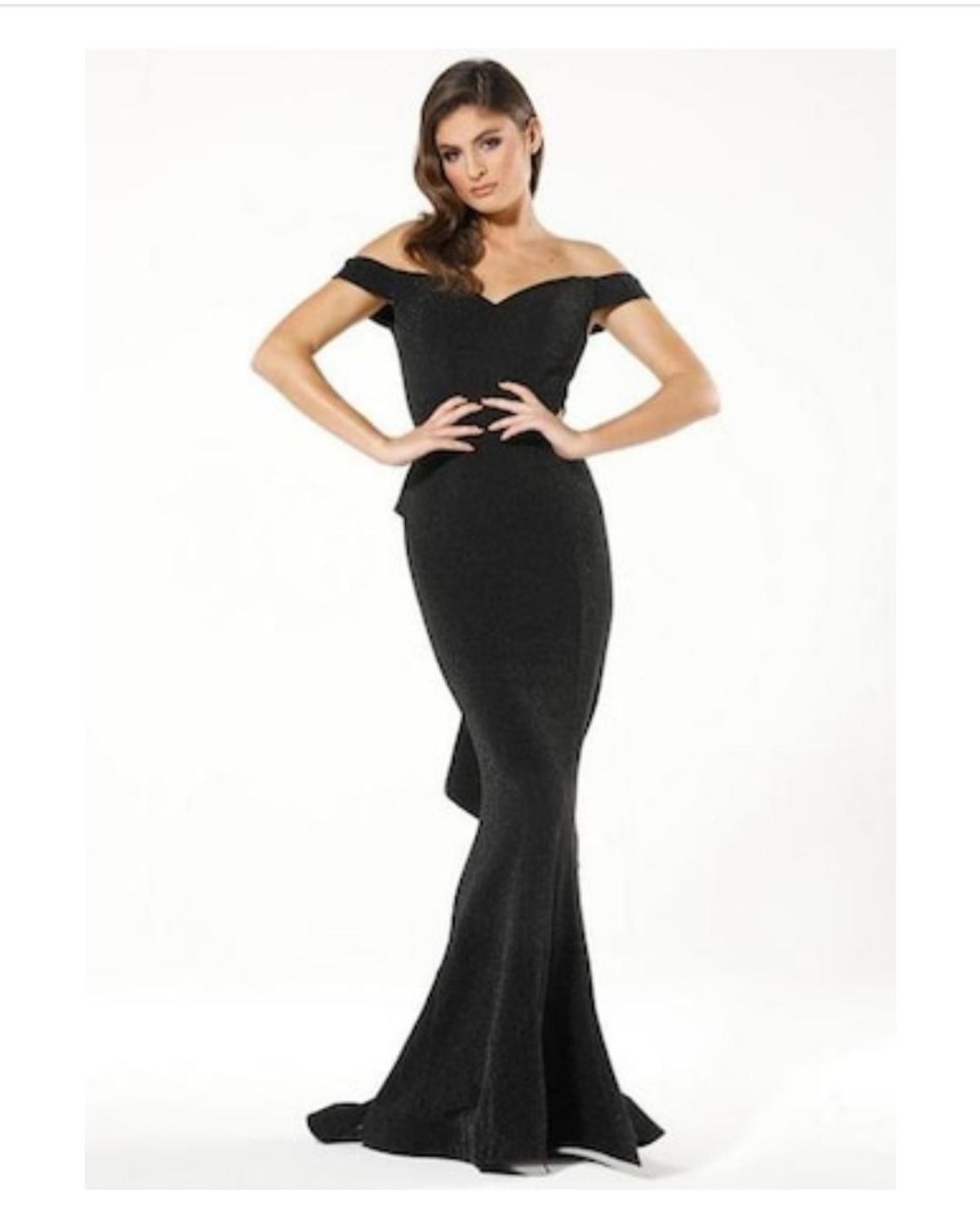 Bianca & bridgett Black ball gown size 12 - Image 1