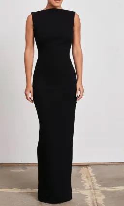Effie Kats Verona Gown Black Size 6 for rent on The Volte - image 6