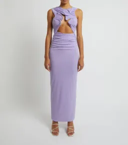Christopher Esber Venus Tank Midi Dress Lilac Size 8 for rent on The Volte - image 1