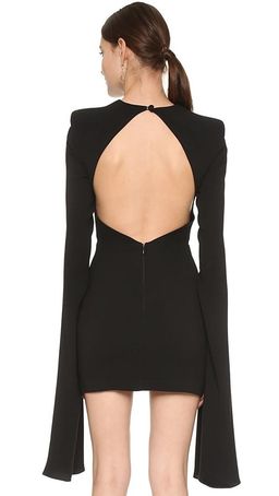 Alex Perry Jade Dress Black Size 8 for rent on The Volte - image 3