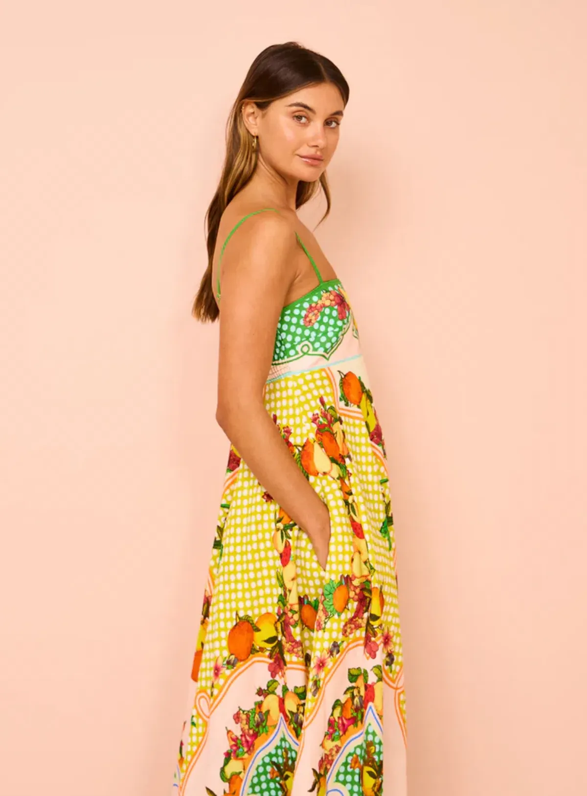 Alemais Lemonis Sundress Print Size 10 - Image 2