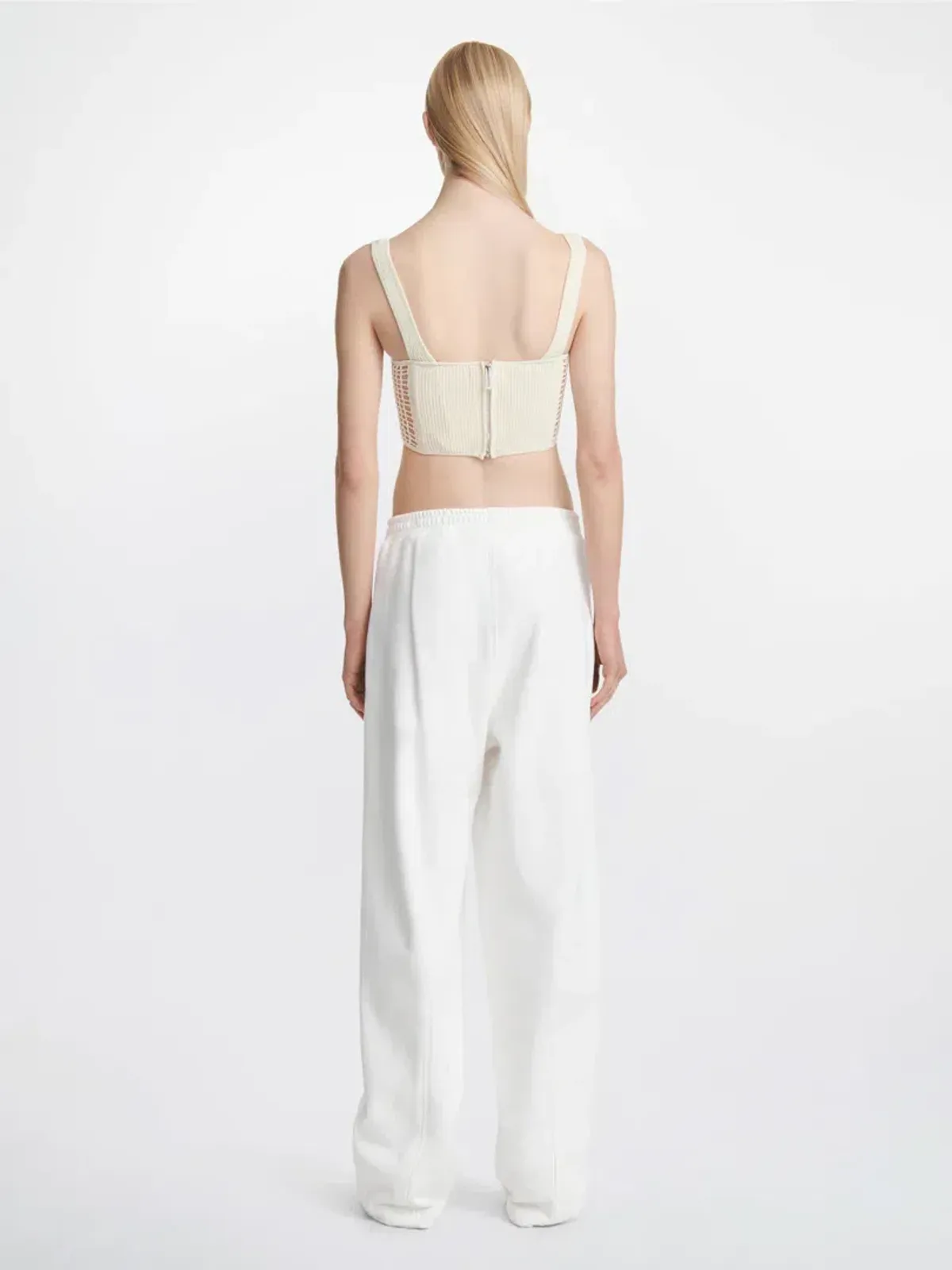 Dion Lee Crochet Corset in Bone Size 10 - Image 3