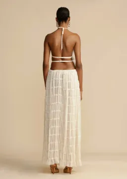 Arcina Ori Juliette Top and Skirt Cream Size S / AU 6-8 for rent on The Volte - image 20