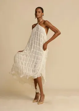 Arcina Ori Juliette Top and Skirt Cream Size S / AU 6-8 for rent on The Volte - image 8