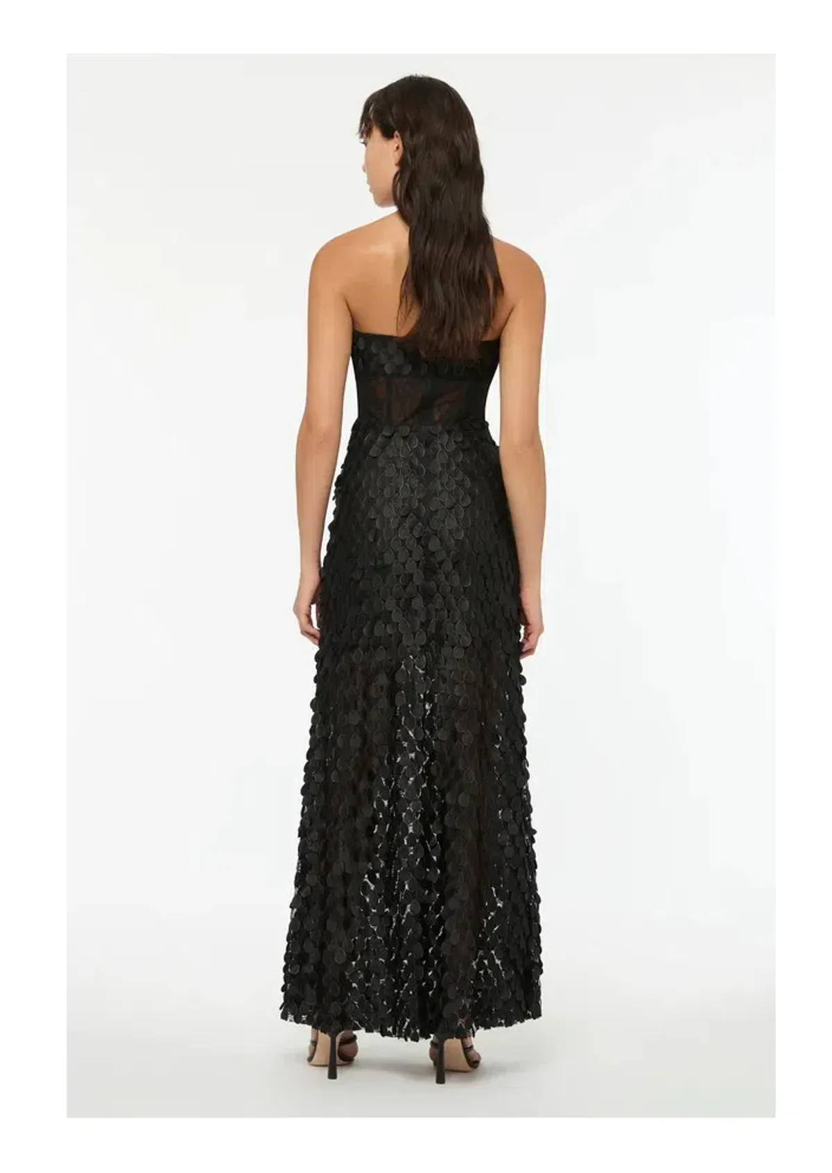 Manning Cartell Supreme Extreme Strapless Gown Black Size 8 - Image 2