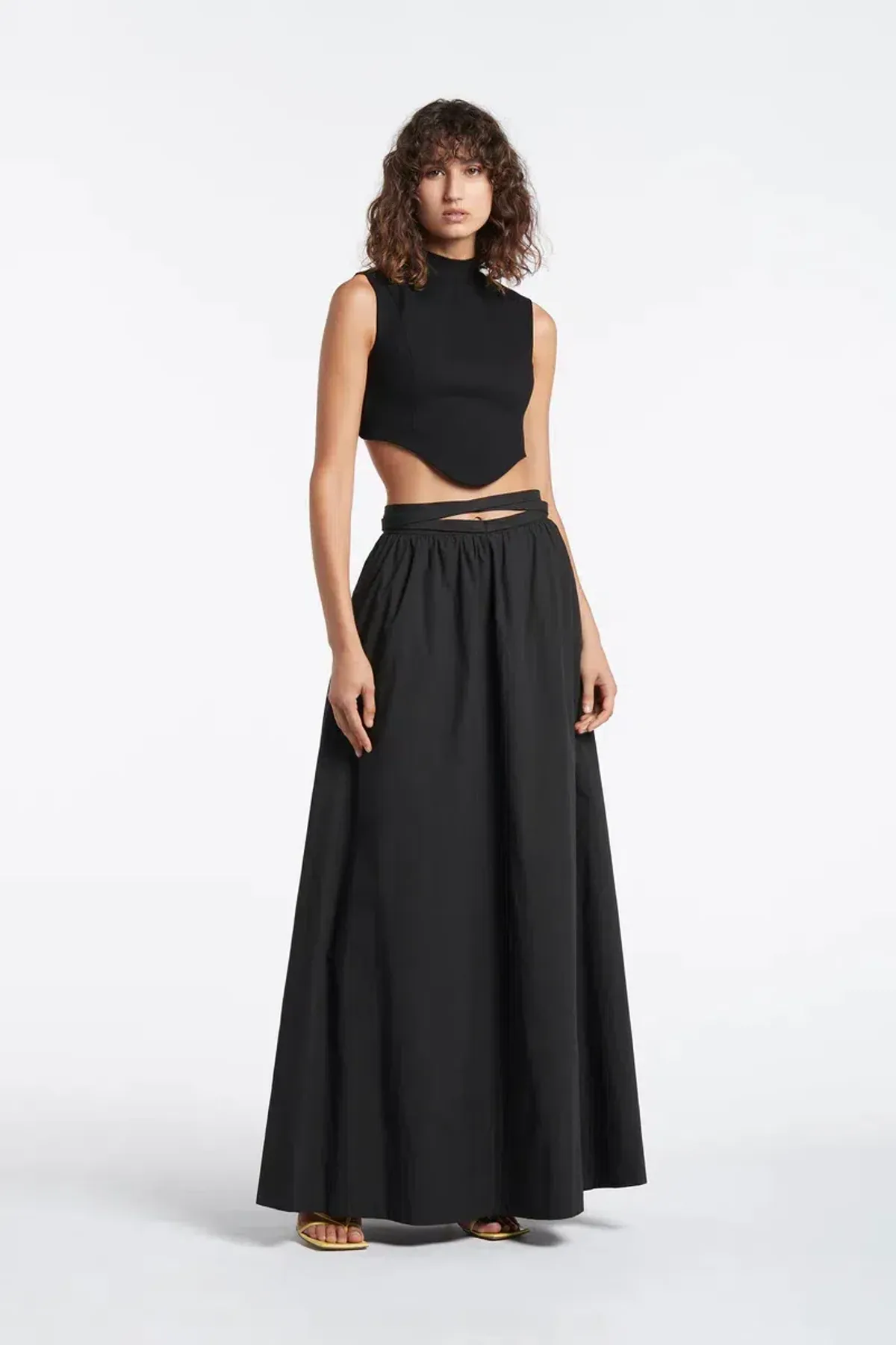 Sir The Label Signe Deconstructed Gown Black Size 1 / AU 8 - Image 1