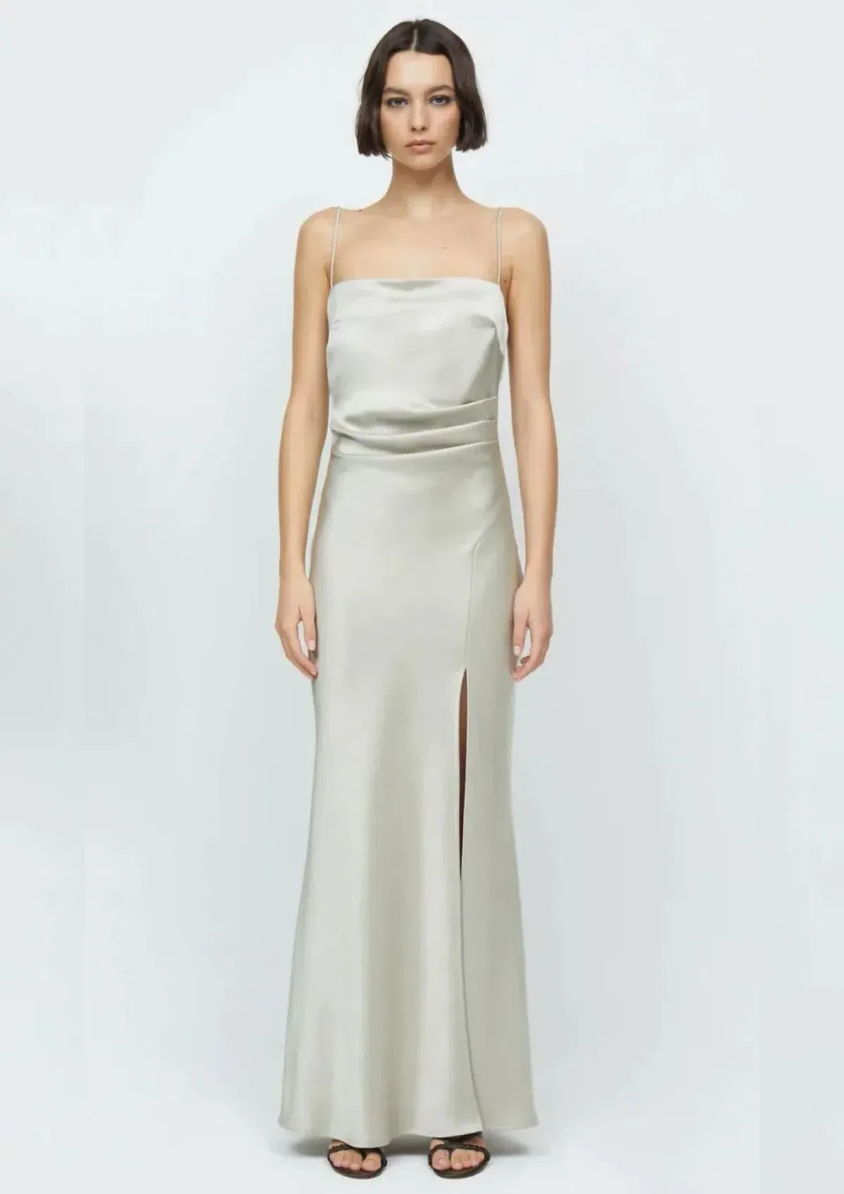 Bec & Bridge Nadia Maxi Dress Ecru Size 16 - Image 1