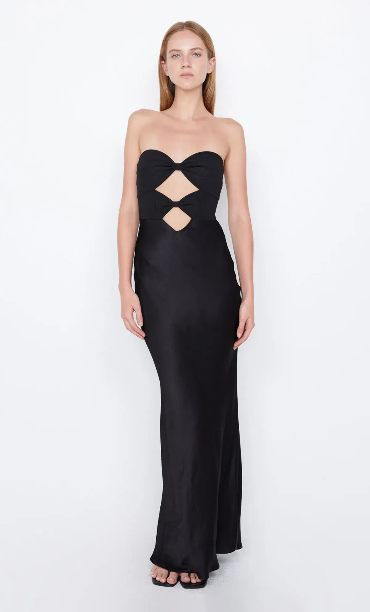 Bec & Bridge Halle Strapless Dress Black Size 16 - Image 7