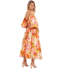 Acler Porter Dress Pink Bouquet Size 10 for rent on The Volte - image 2