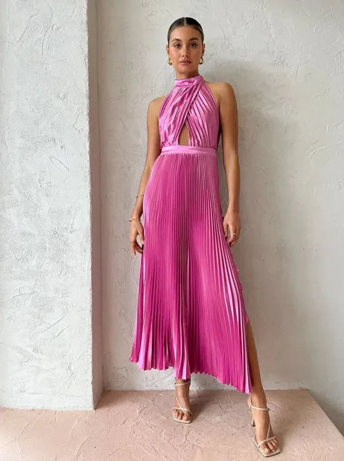 L’Idee Renaissance Gown Pink Size 12 - Image 1