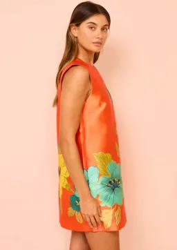 Alemais Piato Mini Dress Floral Size 12 for rent on The Volte - image 8