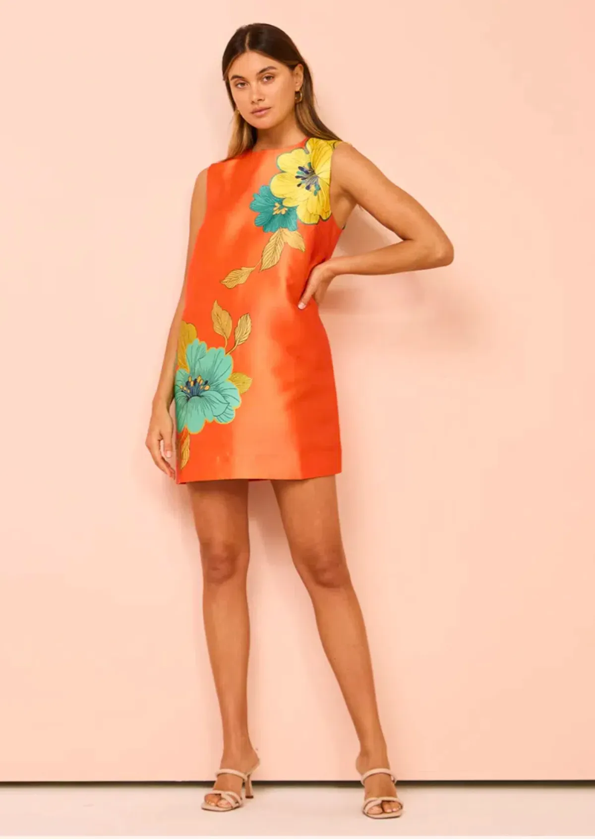Alemais Piato Mini Dress Floral Size 12 - Image 5