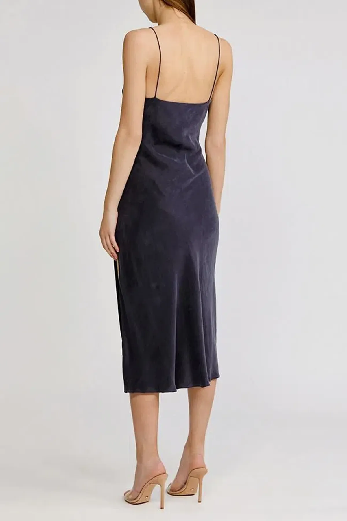 Acler Portland Midi Dress Midnight Size 10 - Image 3