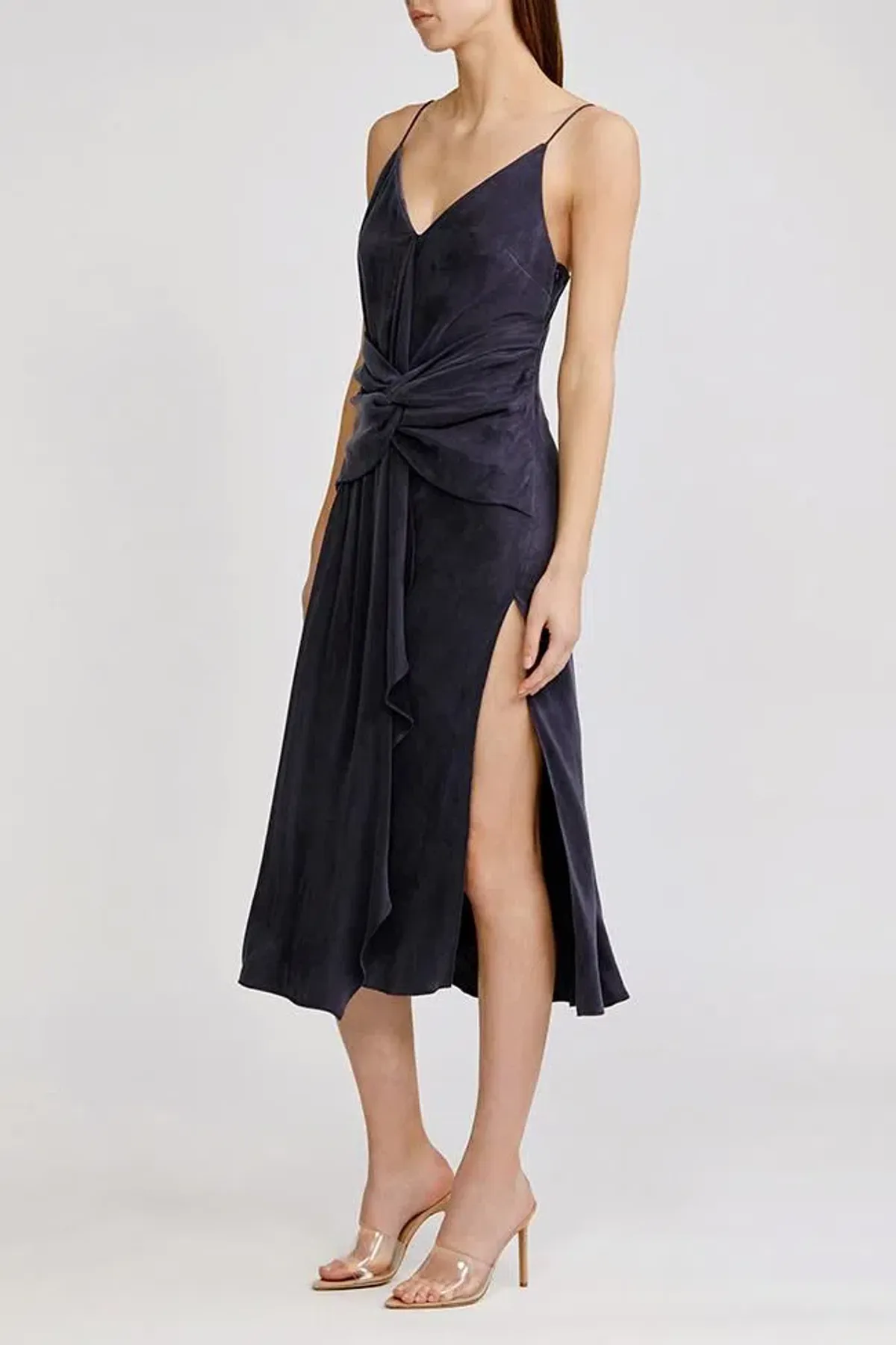 Acler Portland Midi Dress Midnight Size 10 - Image 2