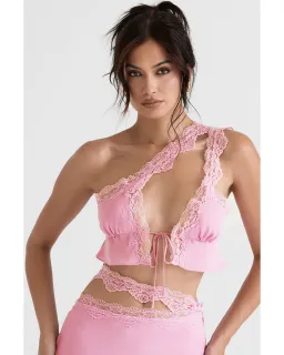 House Of CB Lorena Set in Pink Size S / AU 8 for rent on The Volte - image 2