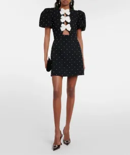 Rebecca Vallance Veronica Mini Dress Black Size AU 14 for rent on The Volte - image 1