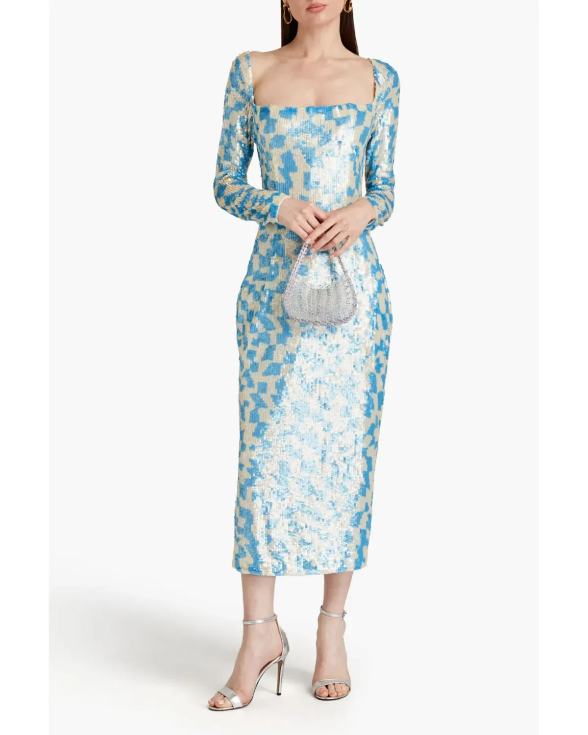 Rachel Gilbert Teddi Gown Blue Size 3 / AU 12 - Image 1