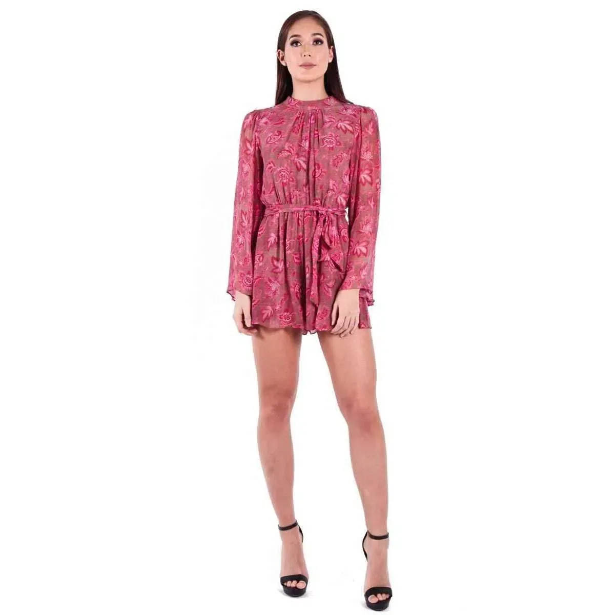Zimmermann Karmic Flare Sleeve Playsuit Paisley Chintz Size 1 / AU 10 - Image 2