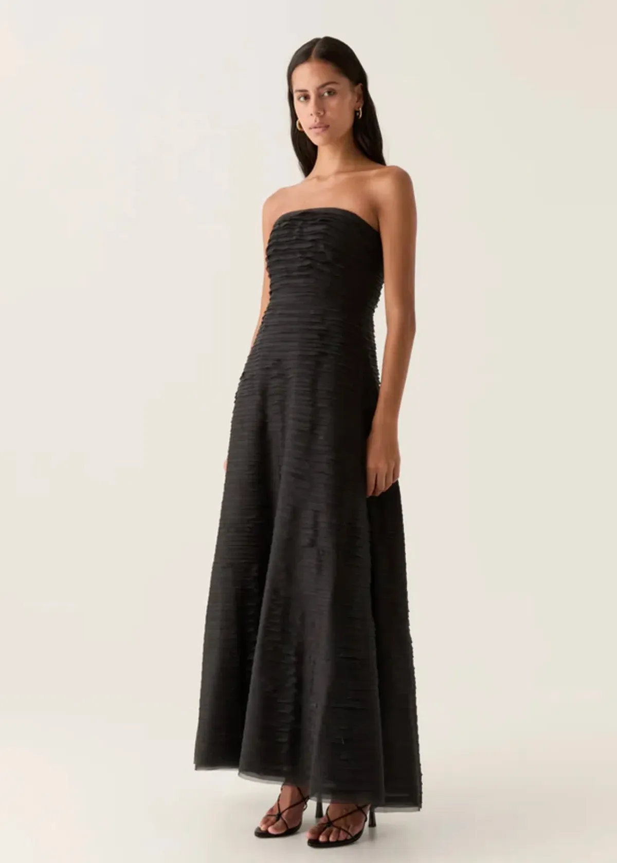 Aje Soundscape Maxi Dress Black Size 8 - Image 2