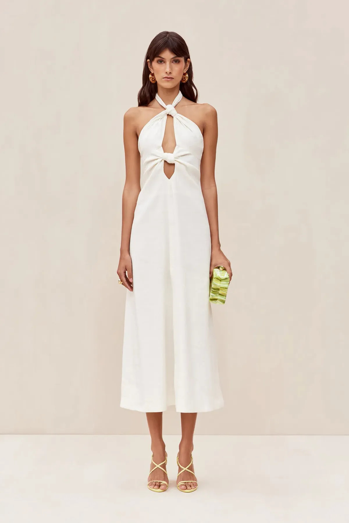 Cult Gaia Susana Dress Off White Size XS / AU 6 - Image 1