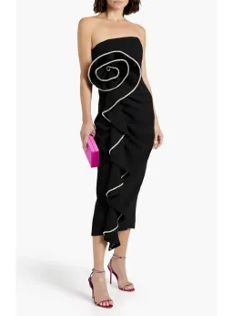 Rachel Gilbert Santiago Dress Black Size 0 / AU 6 for rent on The Volte - image 1