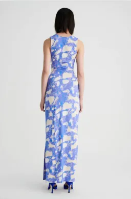 Suboo Marble Sleeveless Reversible Twist Front Maxi Dress Print Size S / AU 8 for rent on The Volte - image 3