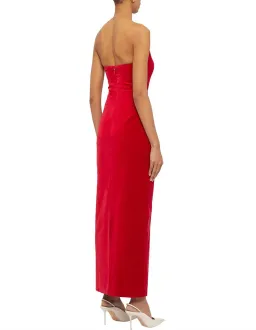 Ginger & Smart Soloist Strapless Gown Red Size AU 12 for rent on The Volte - image 3