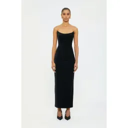 Ginger & Smart Soloist Strapless Gown Black Size AU 12 for rent on The Volte - image 1