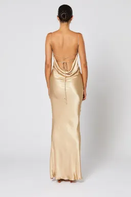Winona Cheri Dress Gold Size XS / AU 6 for rent on The Volte - image 4