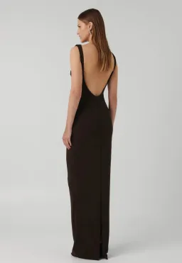 Effie Kats Verona Gown Coffee Size 8 for rent on The Volte - image 4