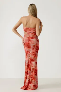 Lexi Fleur Dress Print Size 8  for rent on The Volte - image 3