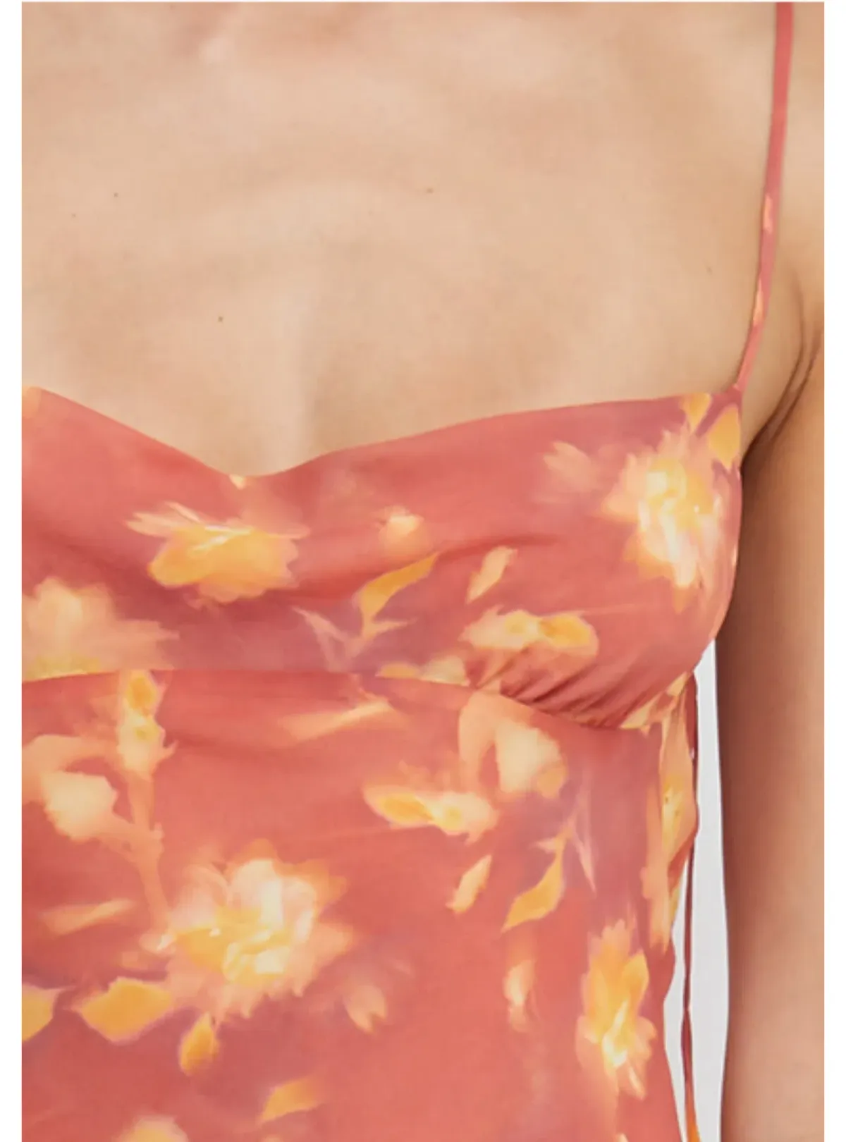 Bec & Bridge Azalea Strap Midi Dress Lumen Floral Size AU 10 - Image 4
