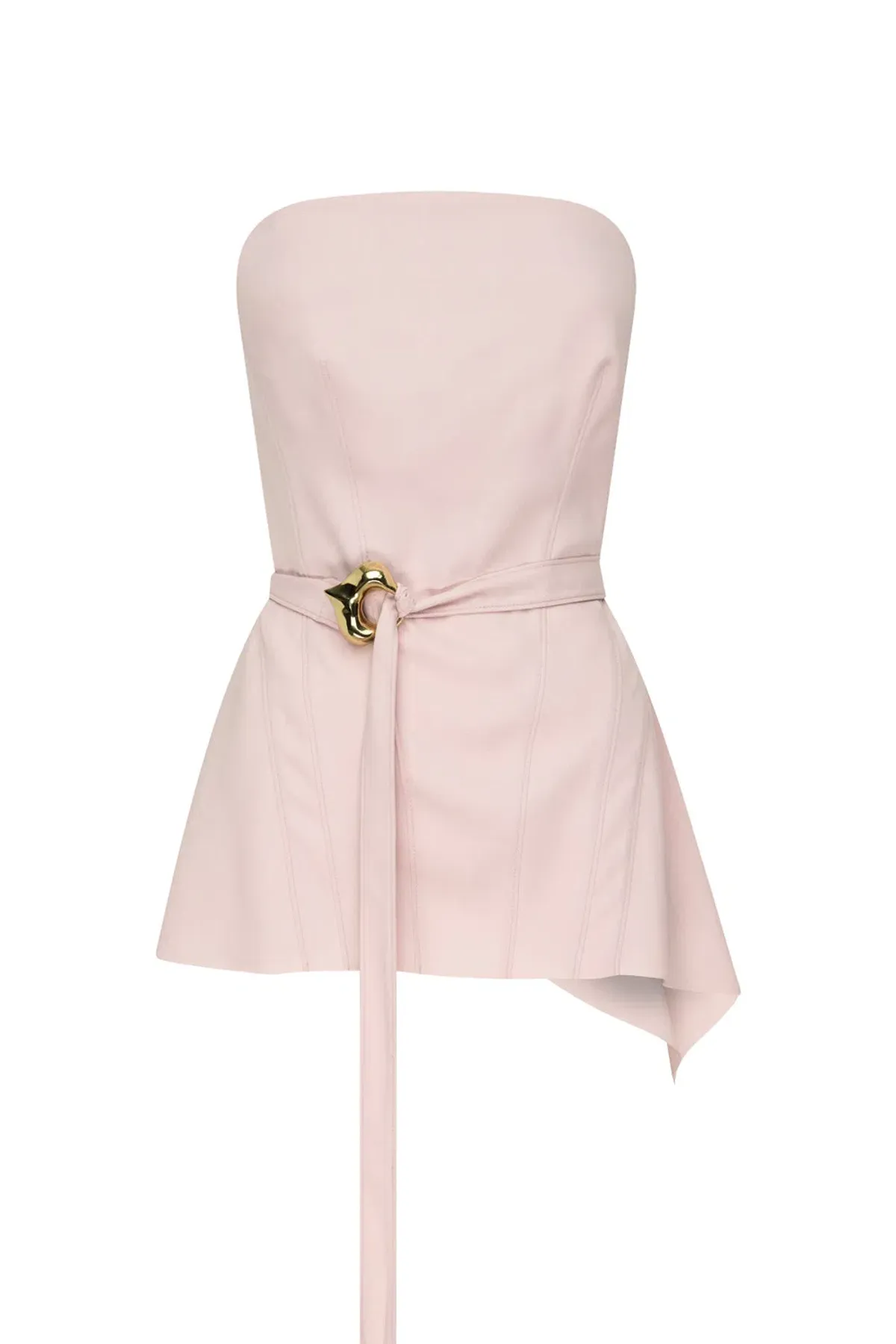 Manning Cartell Tonal Poetry Bustier & Pant Set Blush Size 8 - Image 3