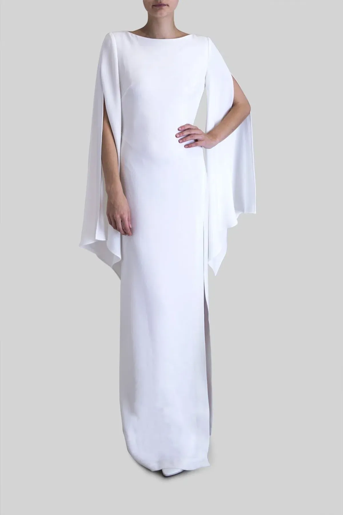 Carla Zampatti Eternal Love Gown White Size 8 - Image 1