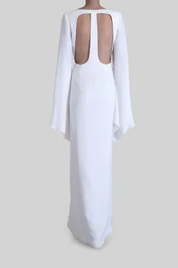 Carla Zampatti Eternal Love Gown White Size 8 for rent on The Volte - image 3