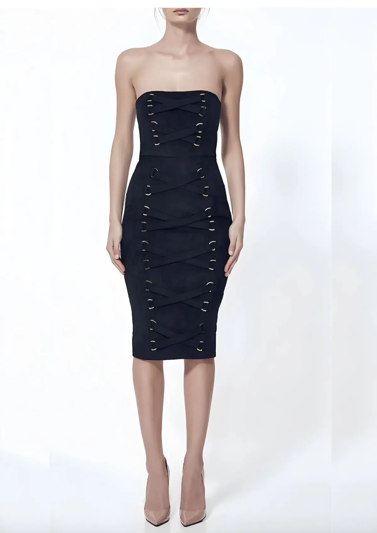 Misha Petra Dress Black Size 8 - Image 2