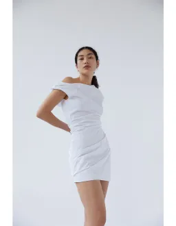 Paris Georgia Remmy Mini Dress White Size L / AU 12 for rent on The Volte - image 2