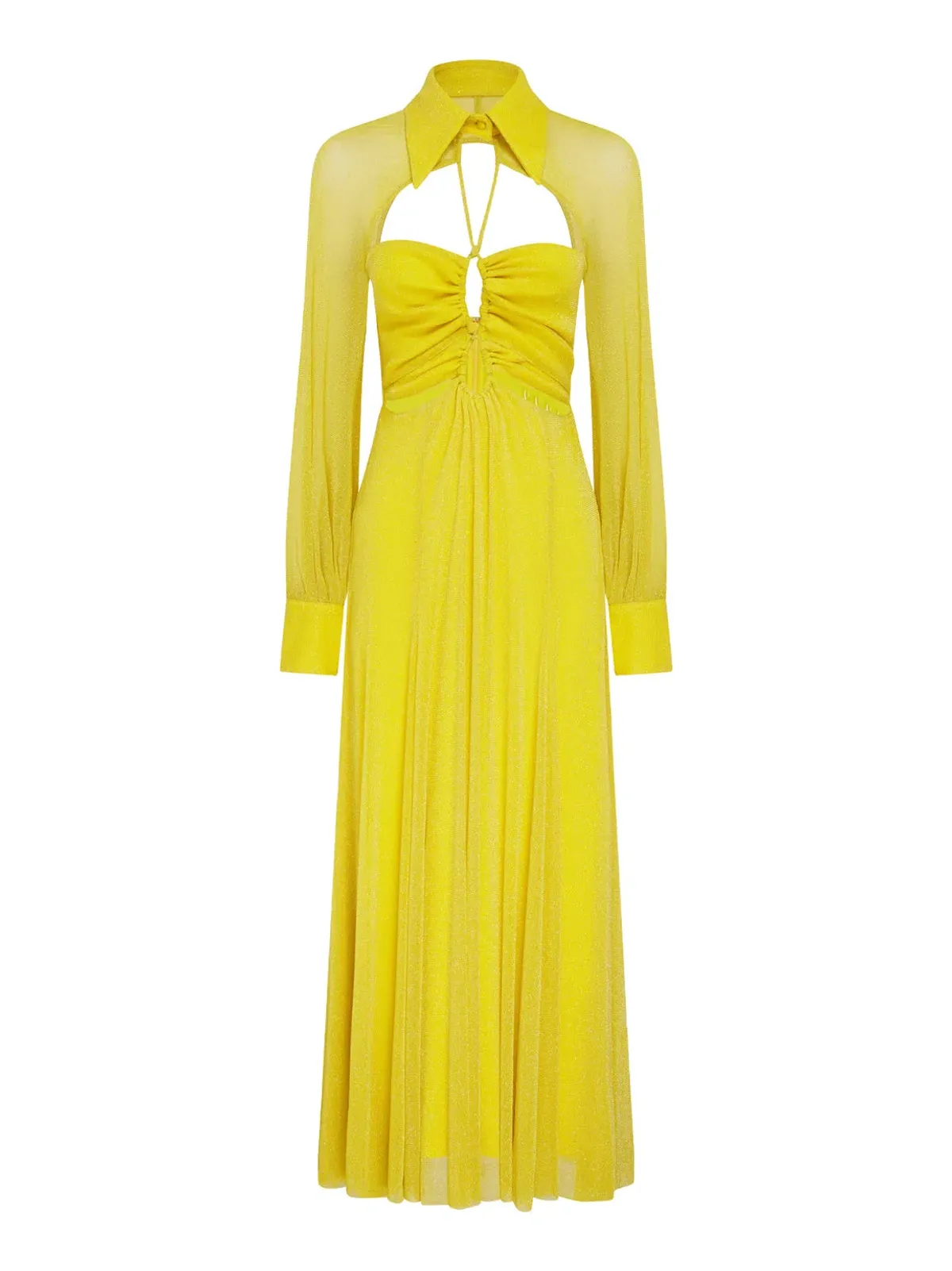 Alice McCall Sunset Kiss Midi Dress in Mango Size 12 - Image 3