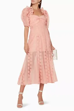 Alice McCall About You Midi Dress Rogue Pink Size 8 for rent on The Volte - image 4