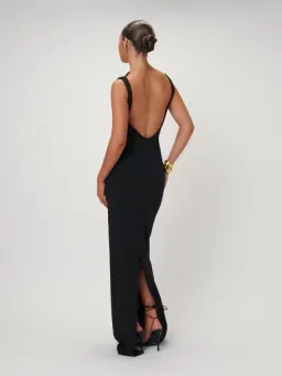 Effie Kats Verona Gown Black Size XS / Au 6 for rent on The Volte - image 4