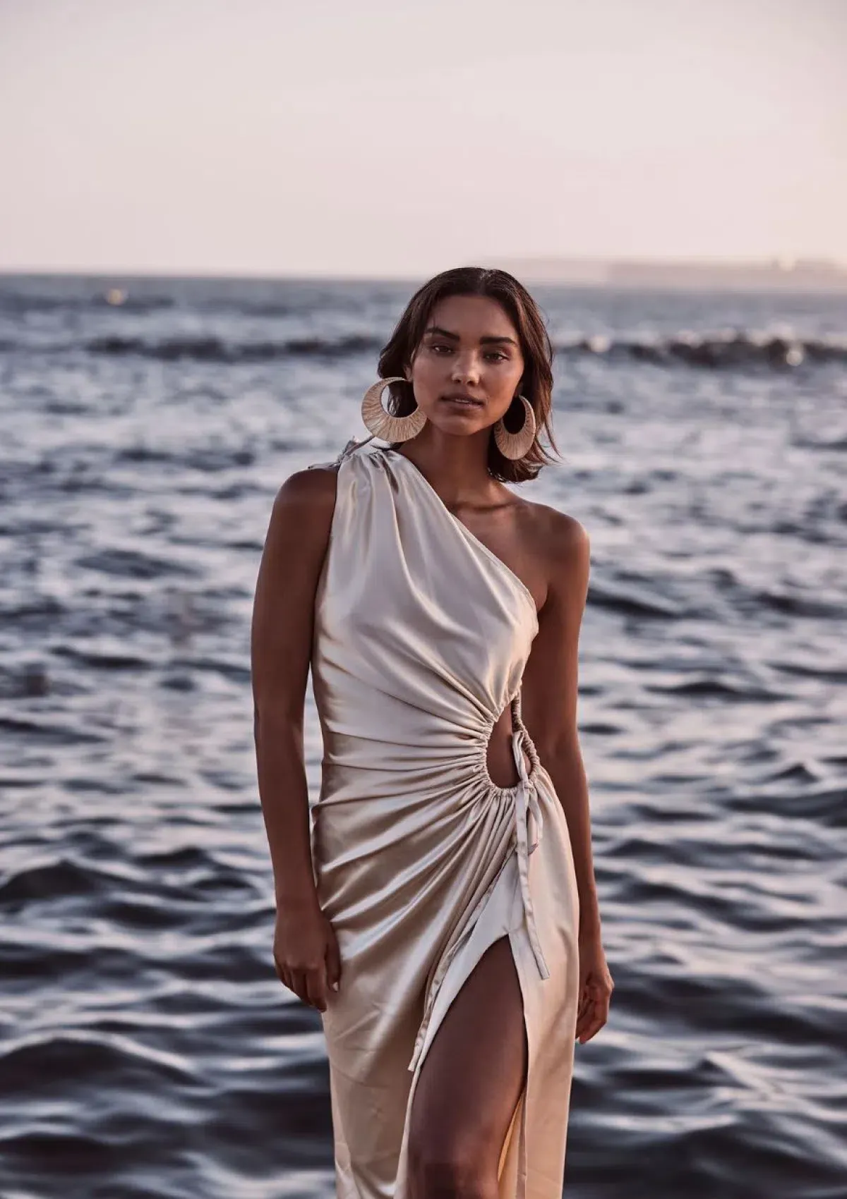 Sonya Moda Nour Maxi Dress in Ocean Pearl Size 14 - Image 3