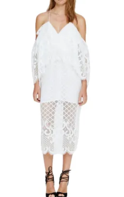 Alice McCall Bless The Dress in White Size 6 for rent on The Volte - image 2