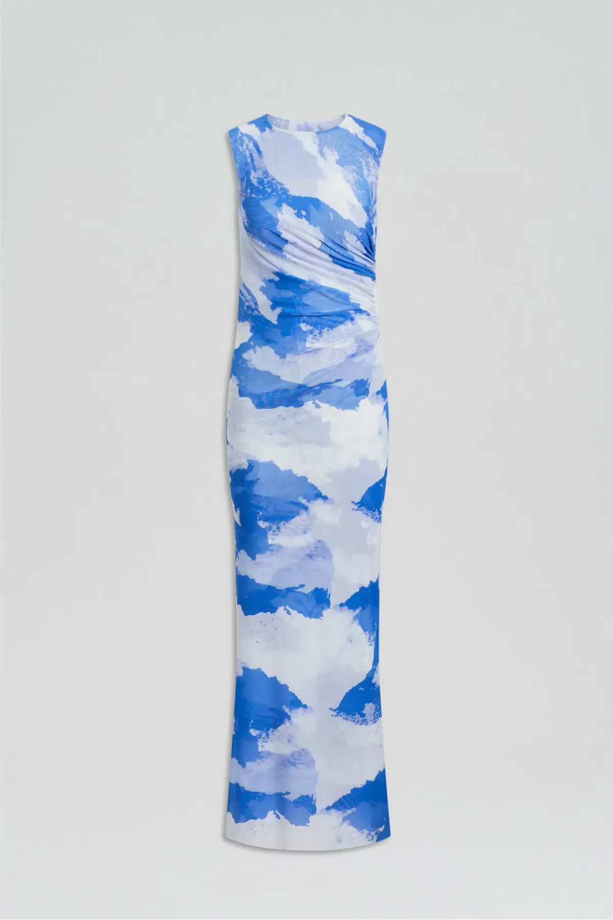 Scanlan Theodore Italian Cloud Print Dress Print Size 10 - Image 4