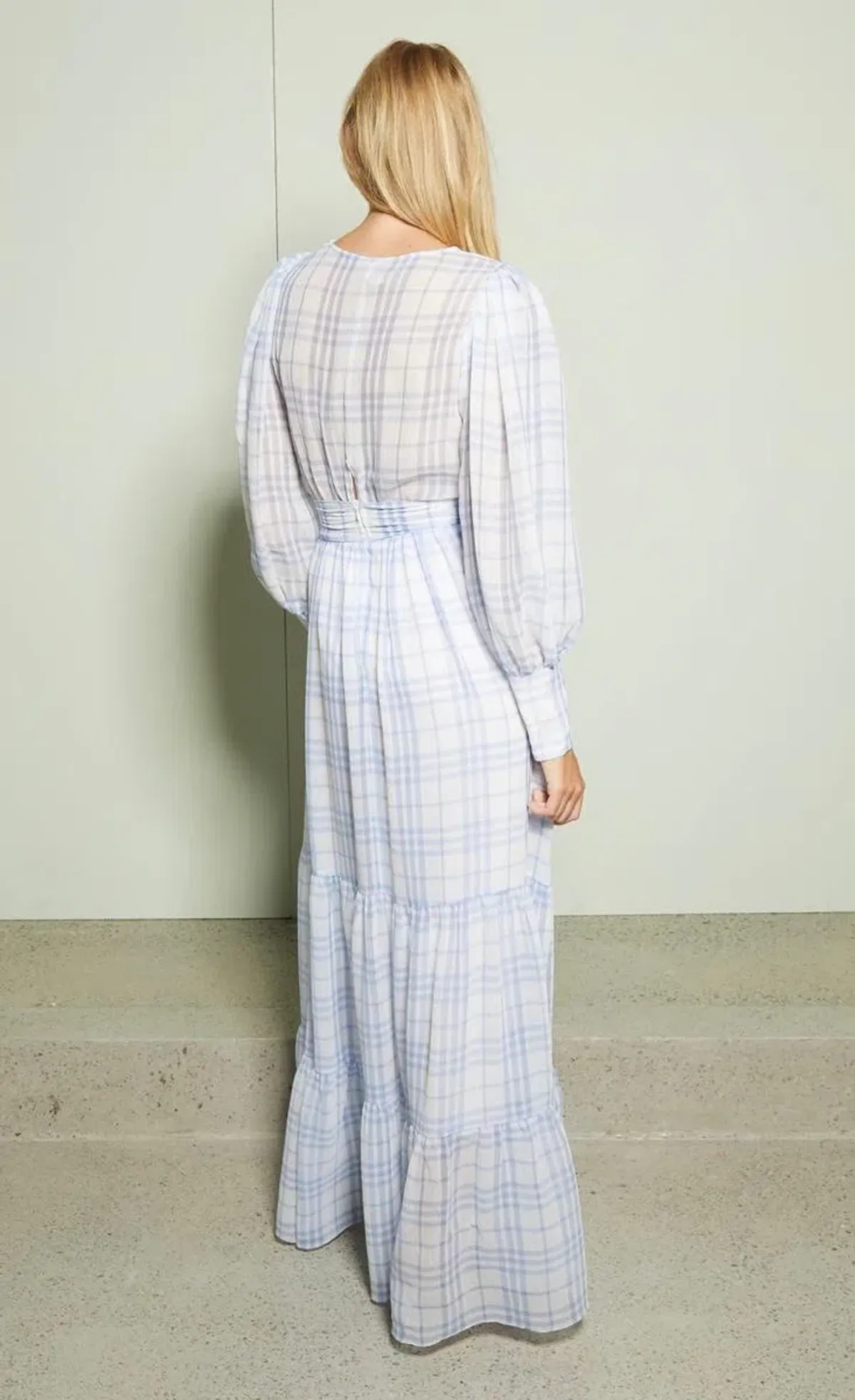 Bec & Bridge Alexa Long Sleeve Midi Dress Print Size 8 - Image 2
