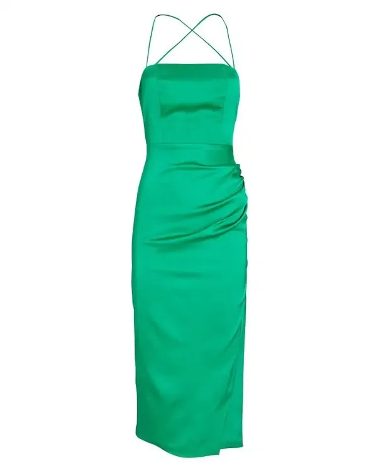 Manning Cartell Miami Heat Tie Back Midi Backless Dress Green Size 6 - Image 3