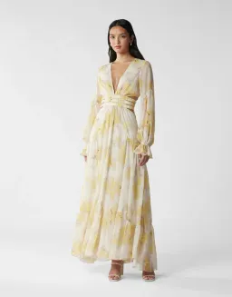 MVN La Lumber Maxi Dress Floral Print Size AU 10 for rent on The Volte - image 3