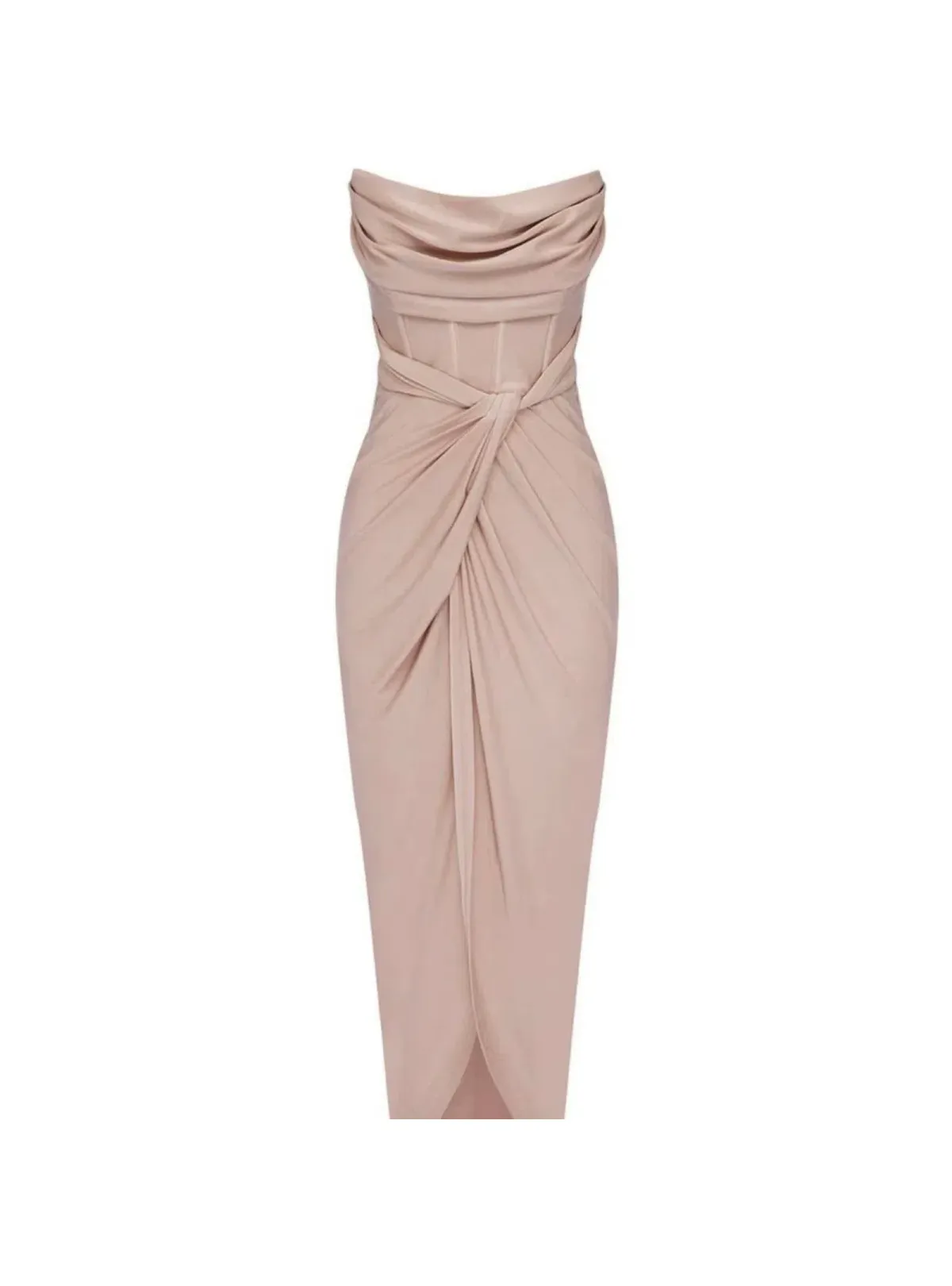 Sheike Cosmopolitan Dress in Blush Size AU 14 - Image 3