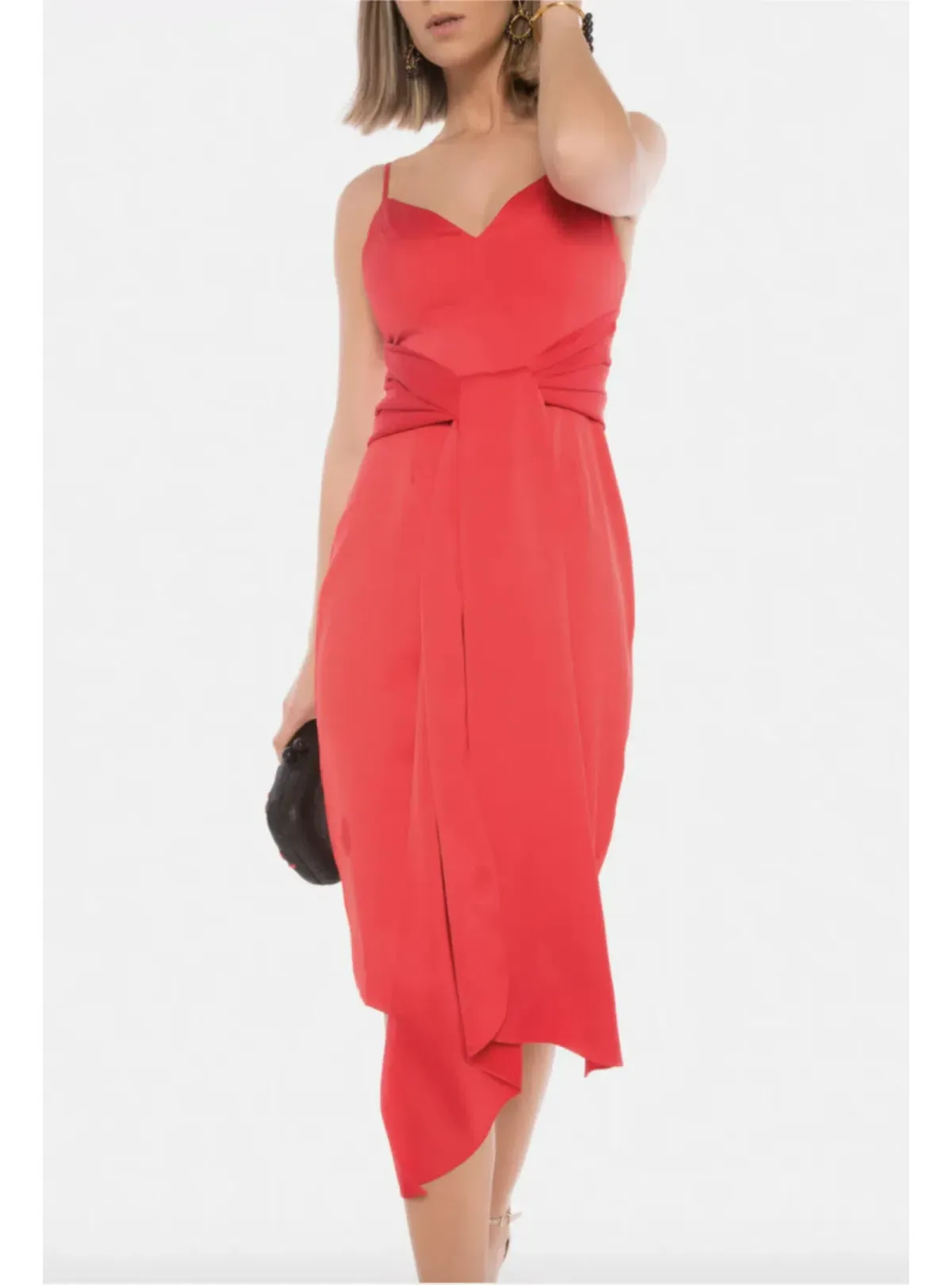 Misha Danielle Dress Red Size 4 - Image 3